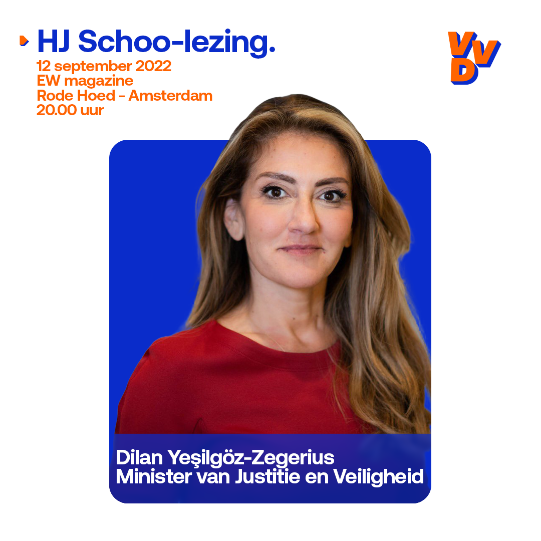 HJ Schoo-lezing - Dilan Yeşilgöz-Zegerius