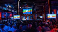 Congres VVD in Van Nelle Fabriek