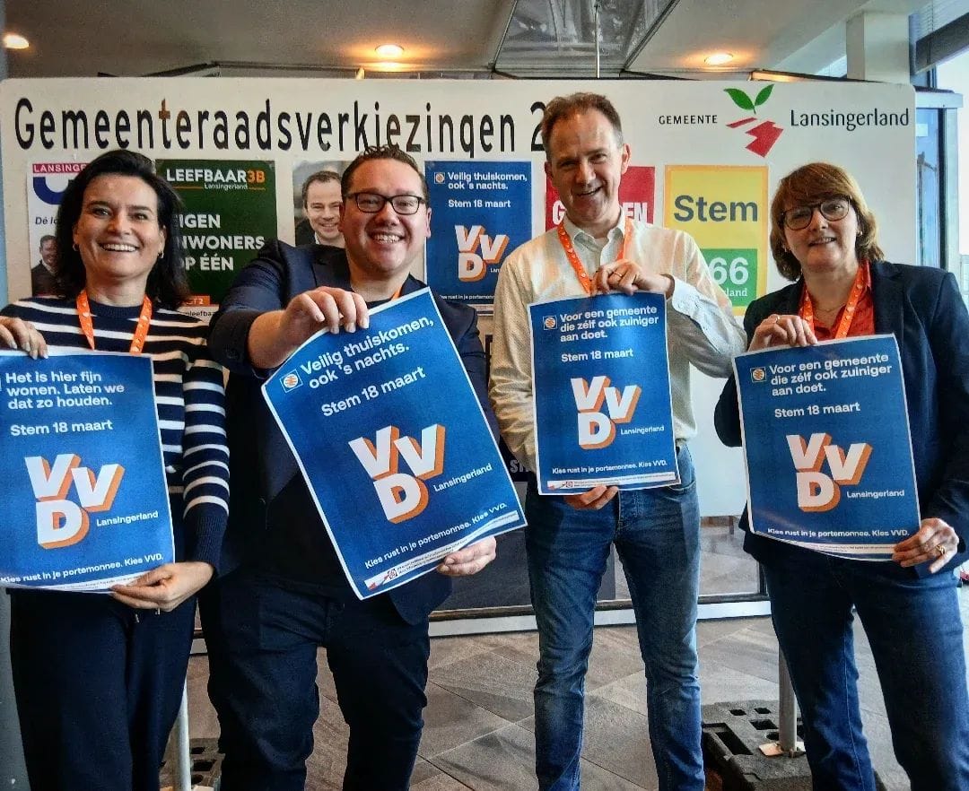 Liveblog gemeenteraadsverkiezingen 2026 - VVD