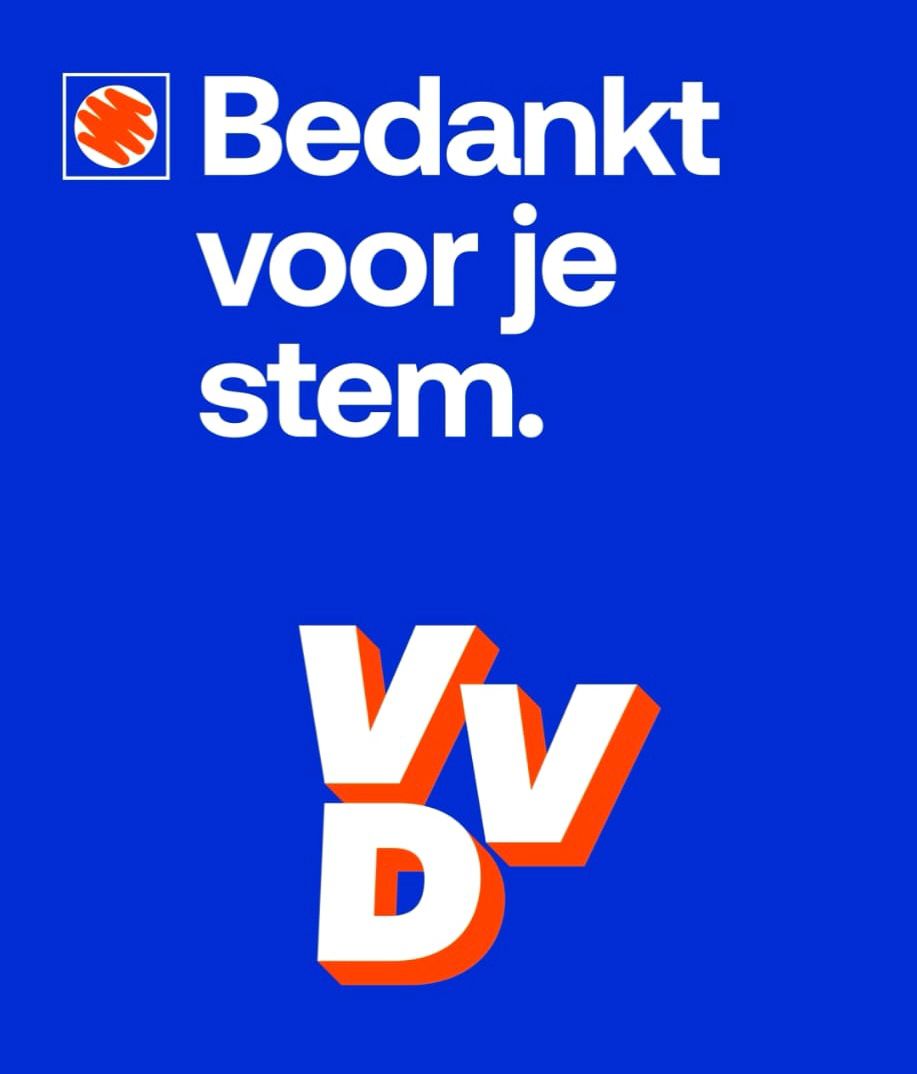 Bedankt voor je stem! - VVD