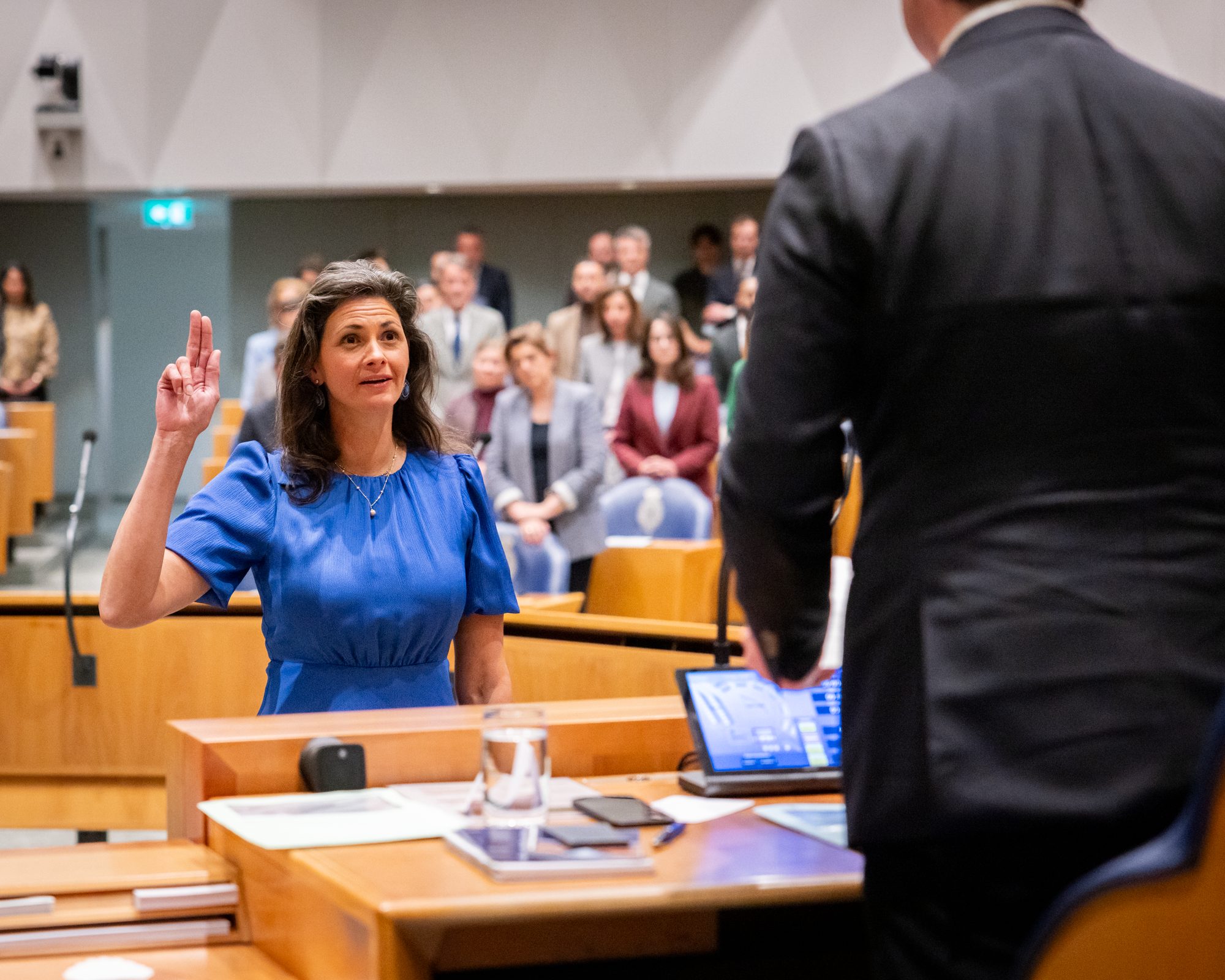 Dieke van Groningen vervangt Harry Bevers tijdens ziekteverlof