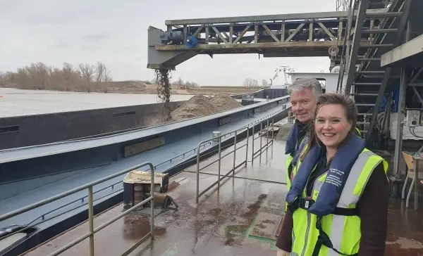 Werkbezoek Willemspolder fase I: Winning grondstoffen ontoereikend voor grote bouw-opgave