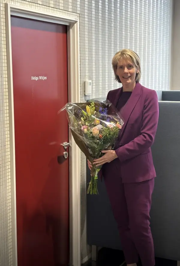 Helga Witjes al 4 jaar ónze energieke gedeputeerde!
