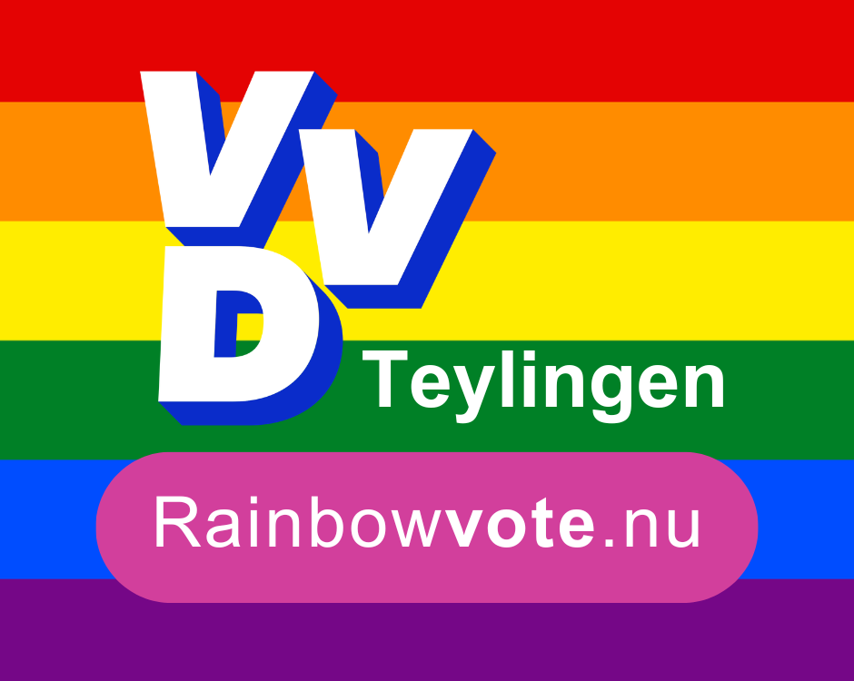 VVD Teylingen Rainbowvote