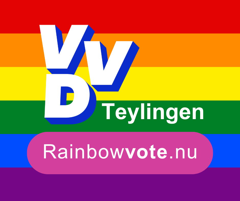 VVD Teylingen Rainbowvote