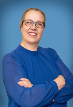 Rinske Voets, inwoner van Vught, staat op de kandidatenlijst van de VVD Vught, Helvoirt & Cromvoirt tijdens de gemeenteraadsverkiezingen op 18 maart.