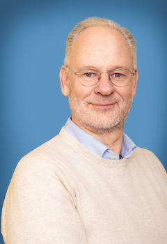 Stefan Mees, inwoner van Vught, staat op de kandidatenlijst van de VVD Vught, Helvoirt & Cromvoirt tijdens de gemeenteraadsverkiezingen op 18 maart.