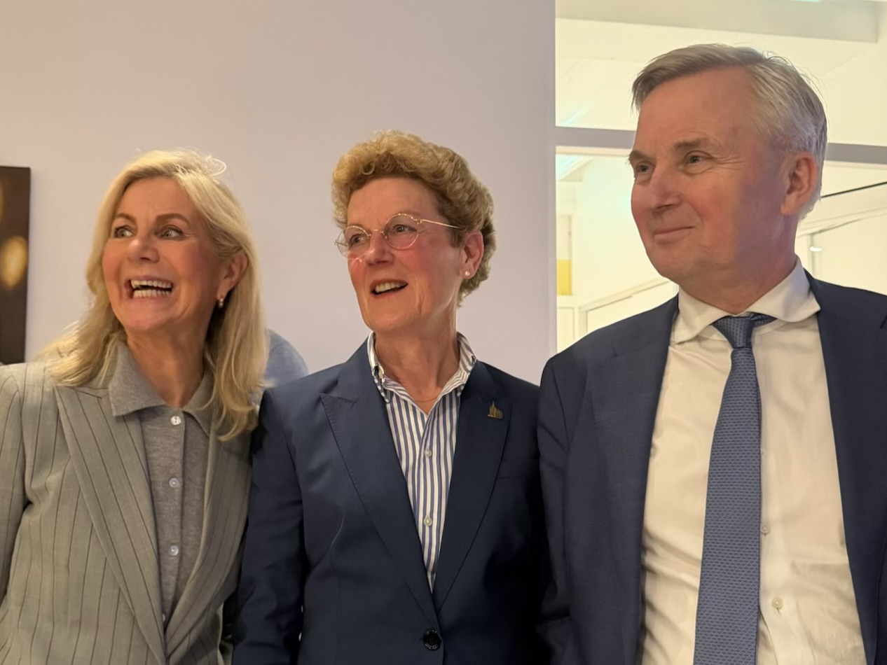 Staatssecretaris Eric van der Burg op bezoek