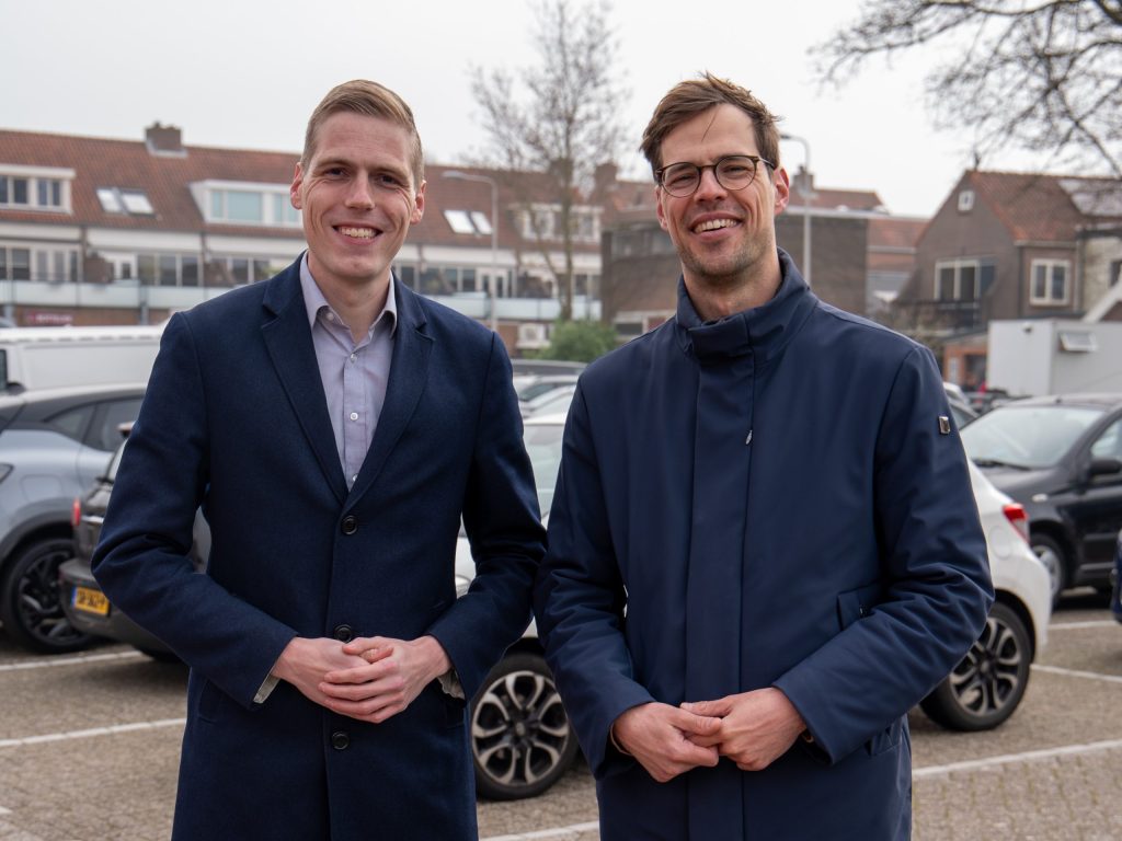 Tweede Kamerlid Jurgen Nobel in Rijnsburg