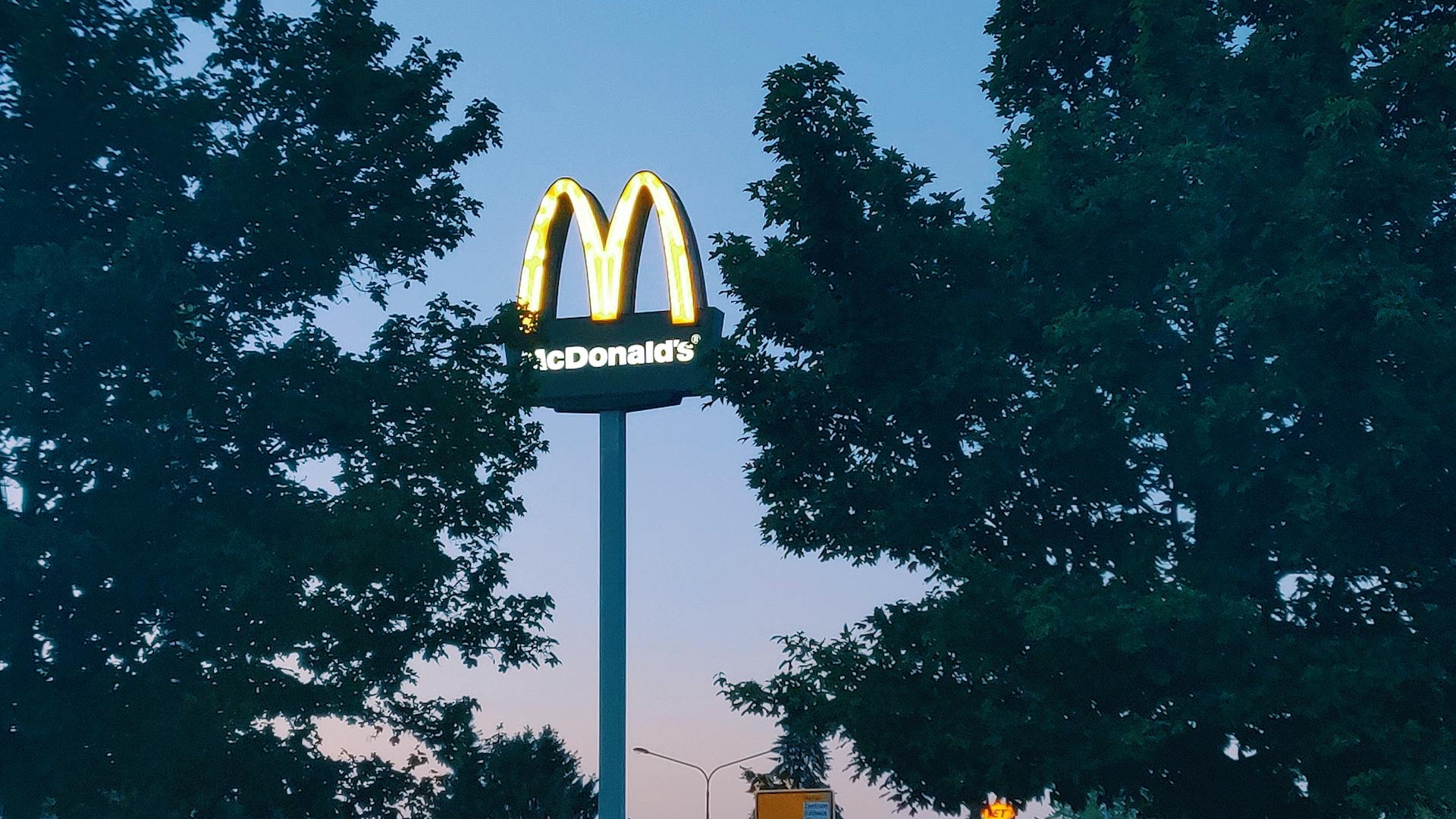 Helaas geen grote M bij de nieuwe McDonald’s