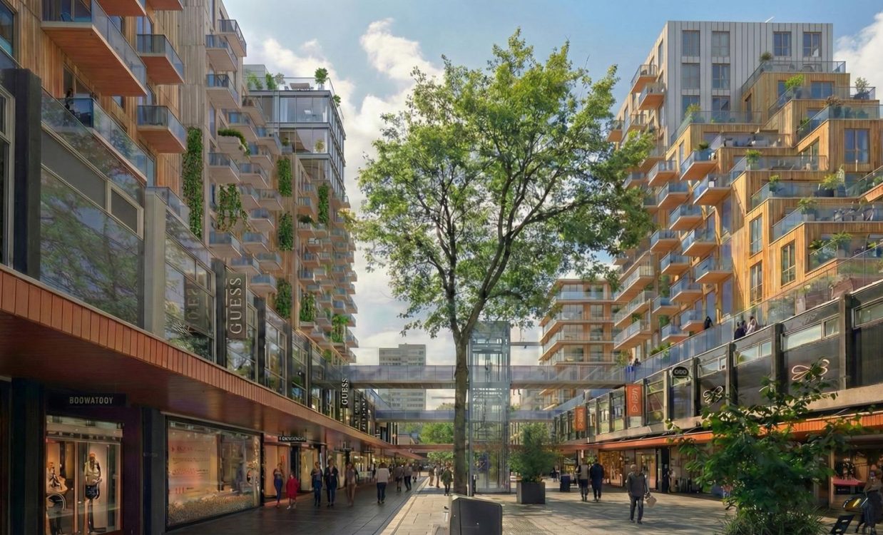 De Oude Lijnbaan van Rotterdam