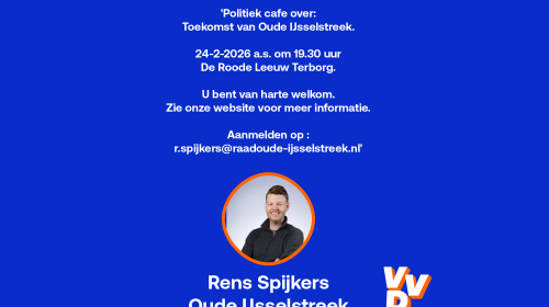 VVD Paneldiscussie over toekomst Oude IJsselstreek