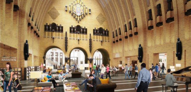 VVD tevreden over plan voor Bibliotheek op de Neude
