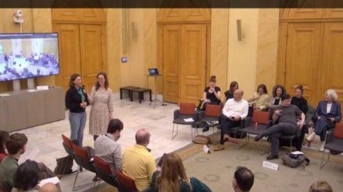 Volle bak bij de raadsinformatiebijeenkomst voor cultuur dinsdagavond 9 mei!