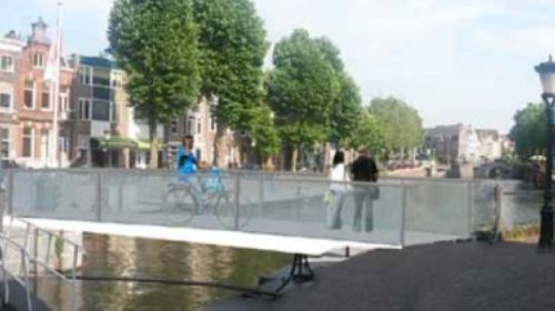 Géén fietsbrug over de monumentale Weerdsluis