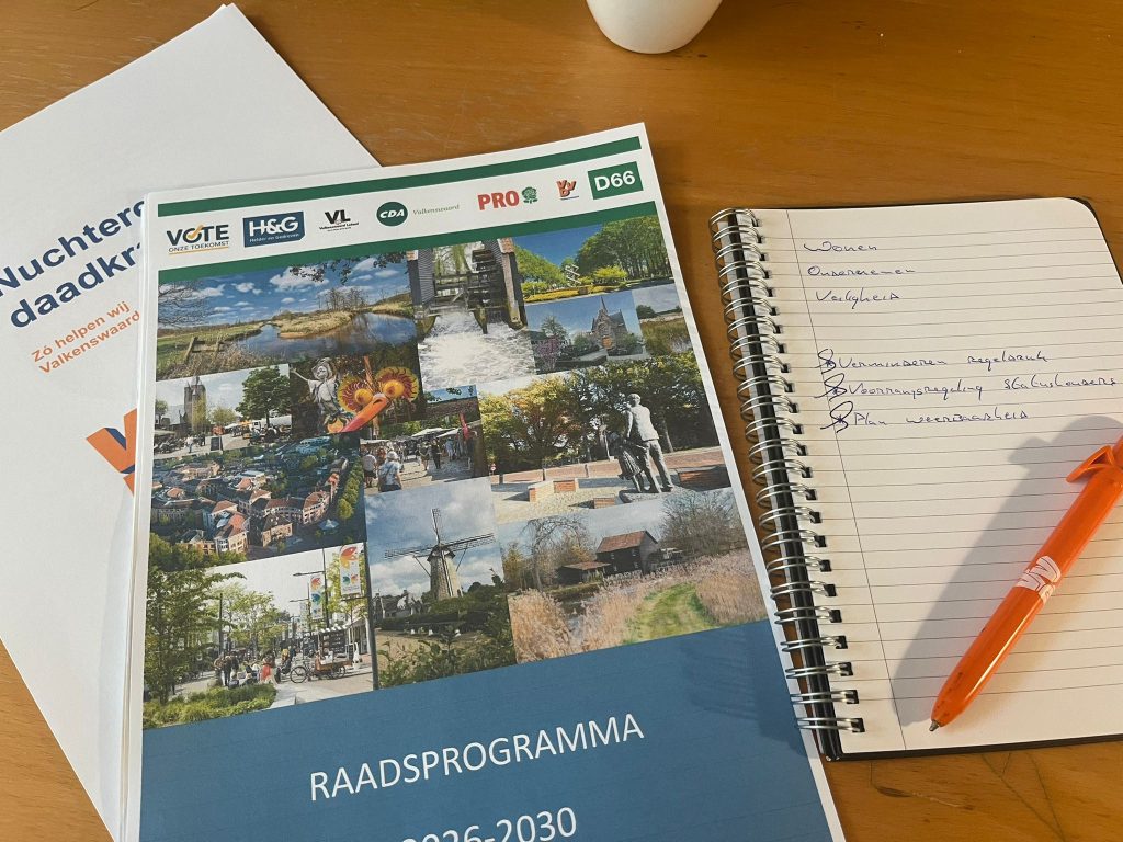 Verantwoordelijkheid nemen voor de toekomst van Valkenswaard