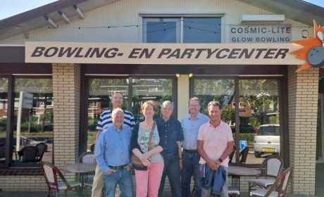 VVD Heiloo neemt afscheid van Bowling Heiloo.
