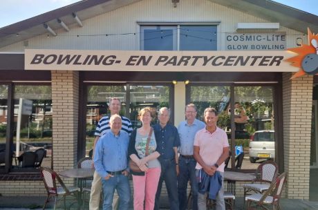 VVD Heiloo neemt afscheid van Bowling Heiloo.