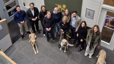 Fractie op locatie: KNGF geleidehonden