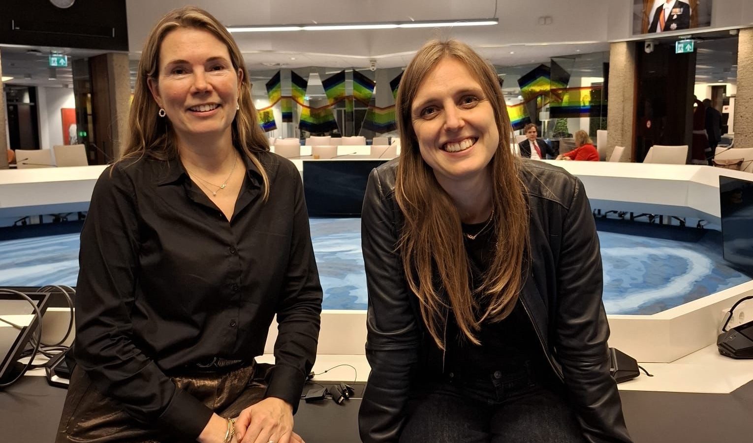 Femke Lagerveld en Rosalie Bouwman