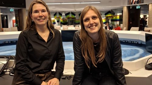 Femke Lagerveld en Rosalie Bouwman