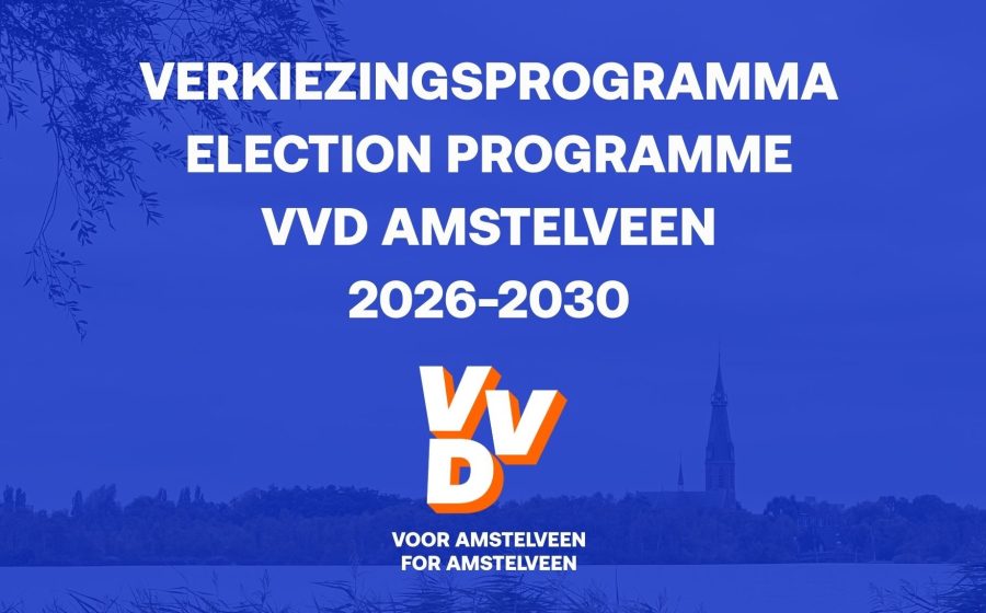 VVD Banner verkiezingsprogramma