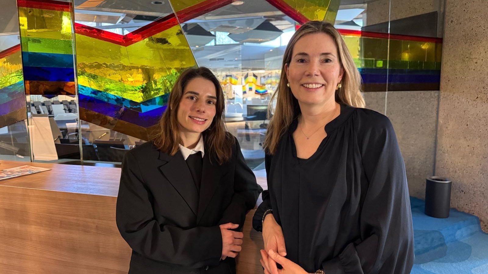 VVD foto Ima en Femke in GH