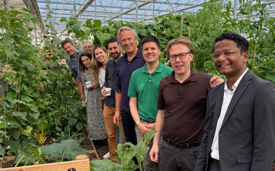 VVD op lokatie bij MOES Tuinen