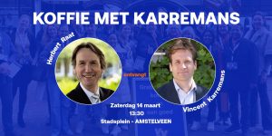 VVD Herbert Raat ontvangt Vincent Karremans