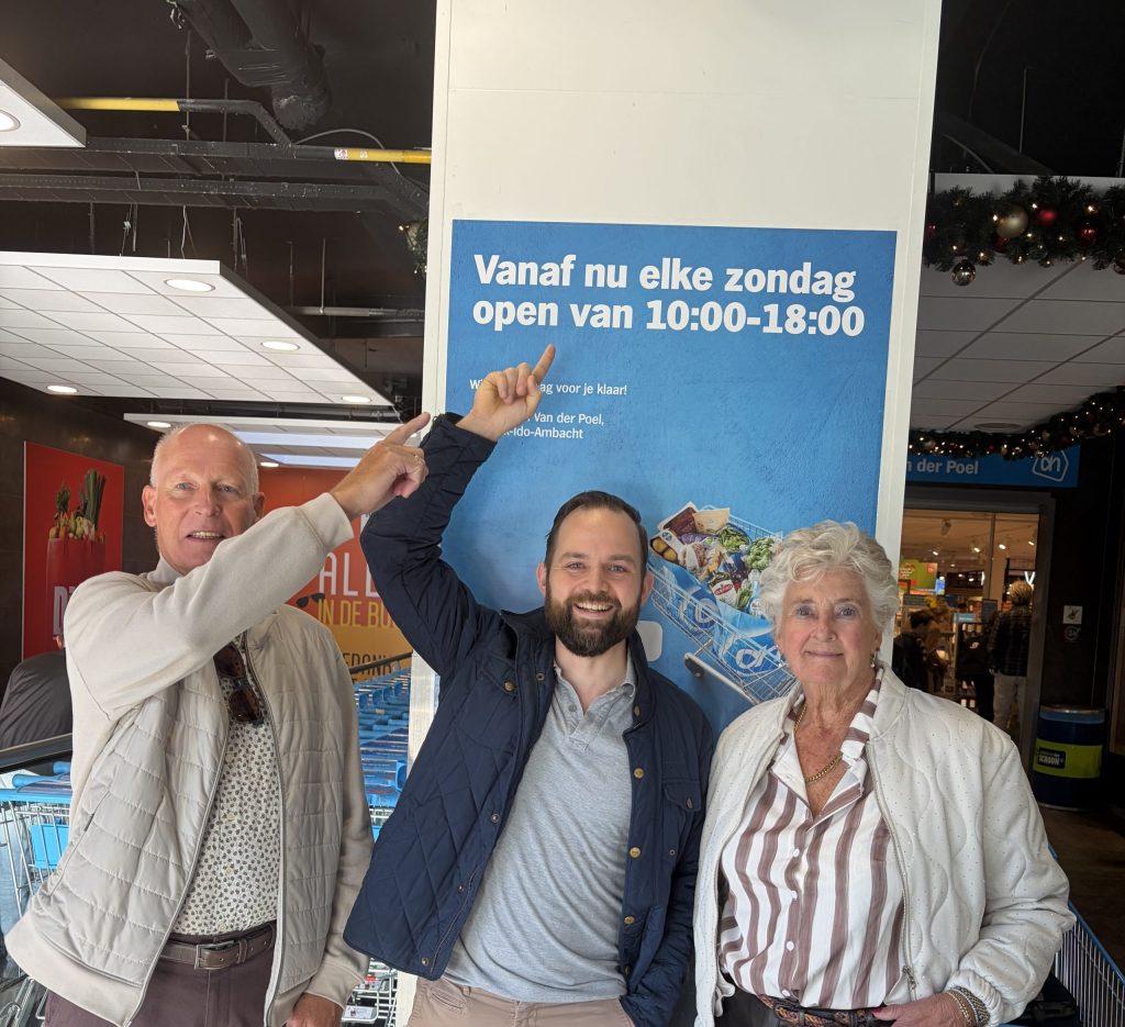Eerste koopzondag in Ambacht!