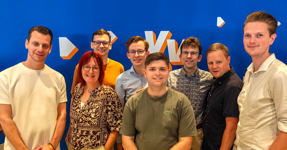 Lokale VVD'ers bij evenement