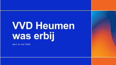 VVD Heumen was erbij