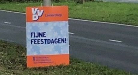 VVD Leiderdorp wenst u fijne feestdagen