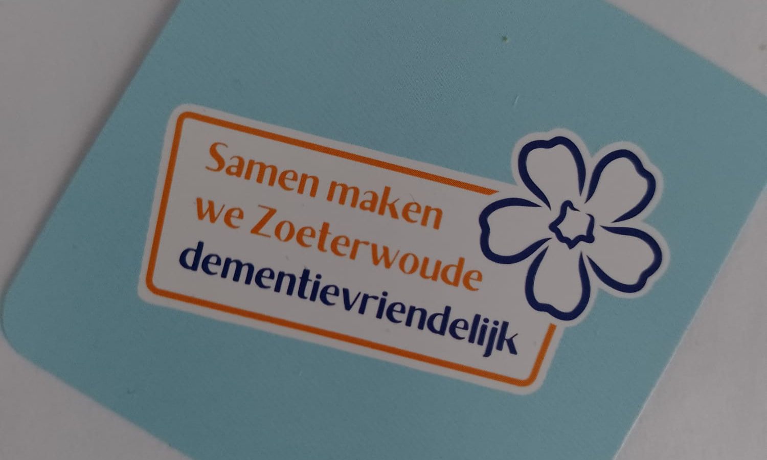 Zoeterwoude officieel dementievriendelijke gemeente bij aanpak dementie Zoeterwoude