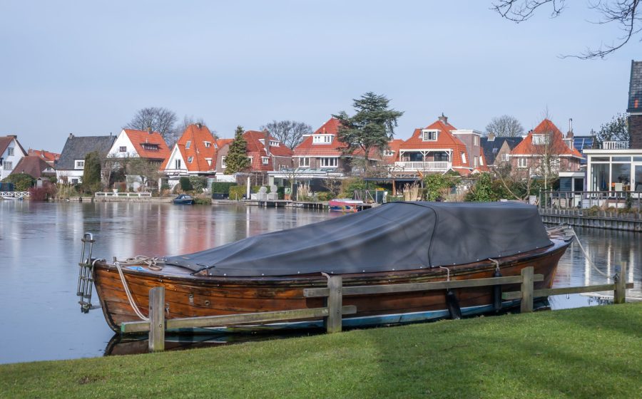 Ligplaats bij Bronsteevijver in Heemstede