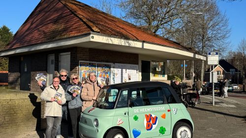 Campagne voeren voor lage lasten bij het tramhuisje