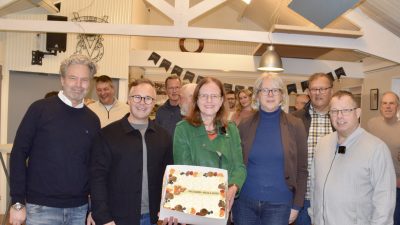 Valentijnstaart als waardering voor vrijwilligers van de Heemsteedse Reddingsbrigade