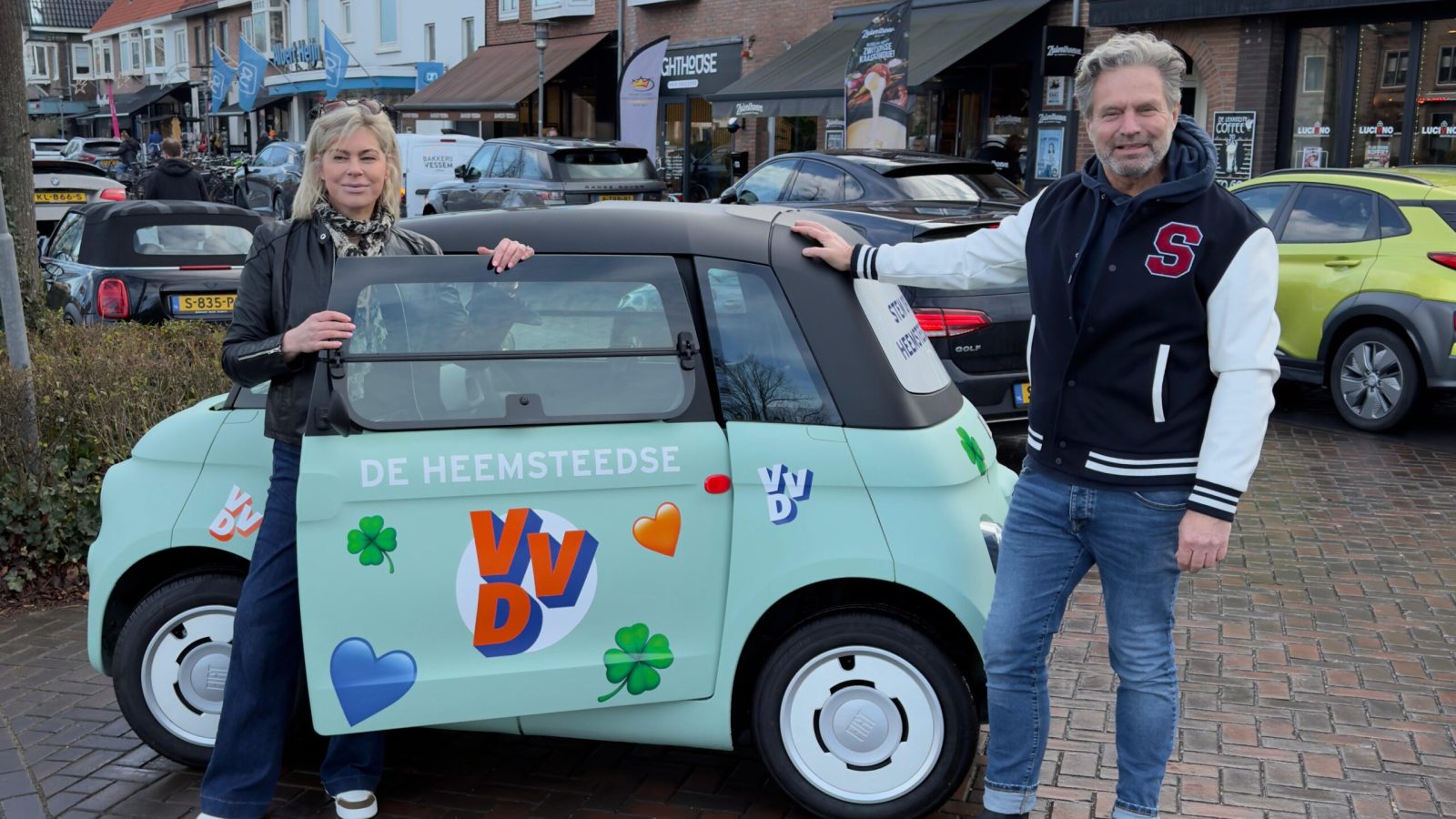 Eveline en John op Zandvoortselaan