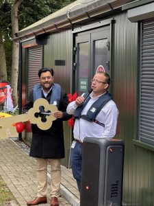 Burgemeester Binnendijk opent clubhuis Heemsteedse reddingsbrigade