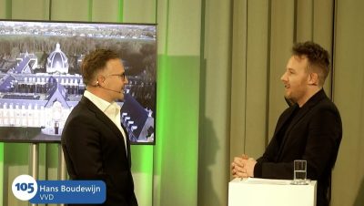 Hans Boudewijn in lijsttrekkersdebat op 9 maart 2026