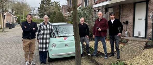 Van whatsapp berichten naar wijkbezoek in de Rivierenbuurt in Heemstede