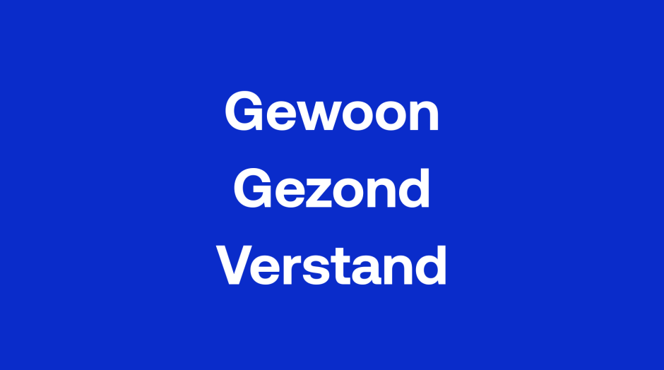 Titel van verkiezingsprogramma 2026