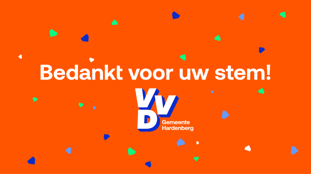 Kiezers bedankt: Vertrouwen in de toekomst!