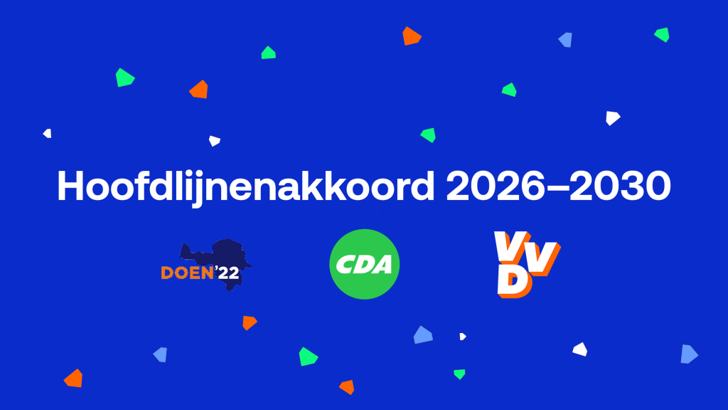 Nieuw coalitieakkoord Hardenberg: Verantwoord bouwen aan onze toekomst
