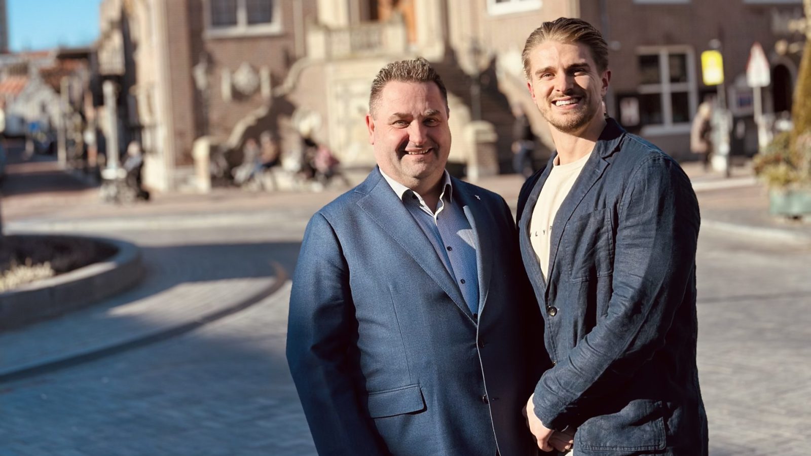 Lars Carree (wethouder) & Sven Drommel (fractievoorzitter)