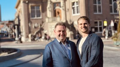 Lars Carree (wethouder) & Sven Drommel (fractievoorzitter)