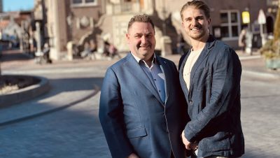 Lars Carree (wethouder) & Sven Drommel (fractievoorzitter)