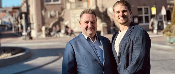 Lars Carree (wethouder) & Sven Drommel (fractievoorzitter)
