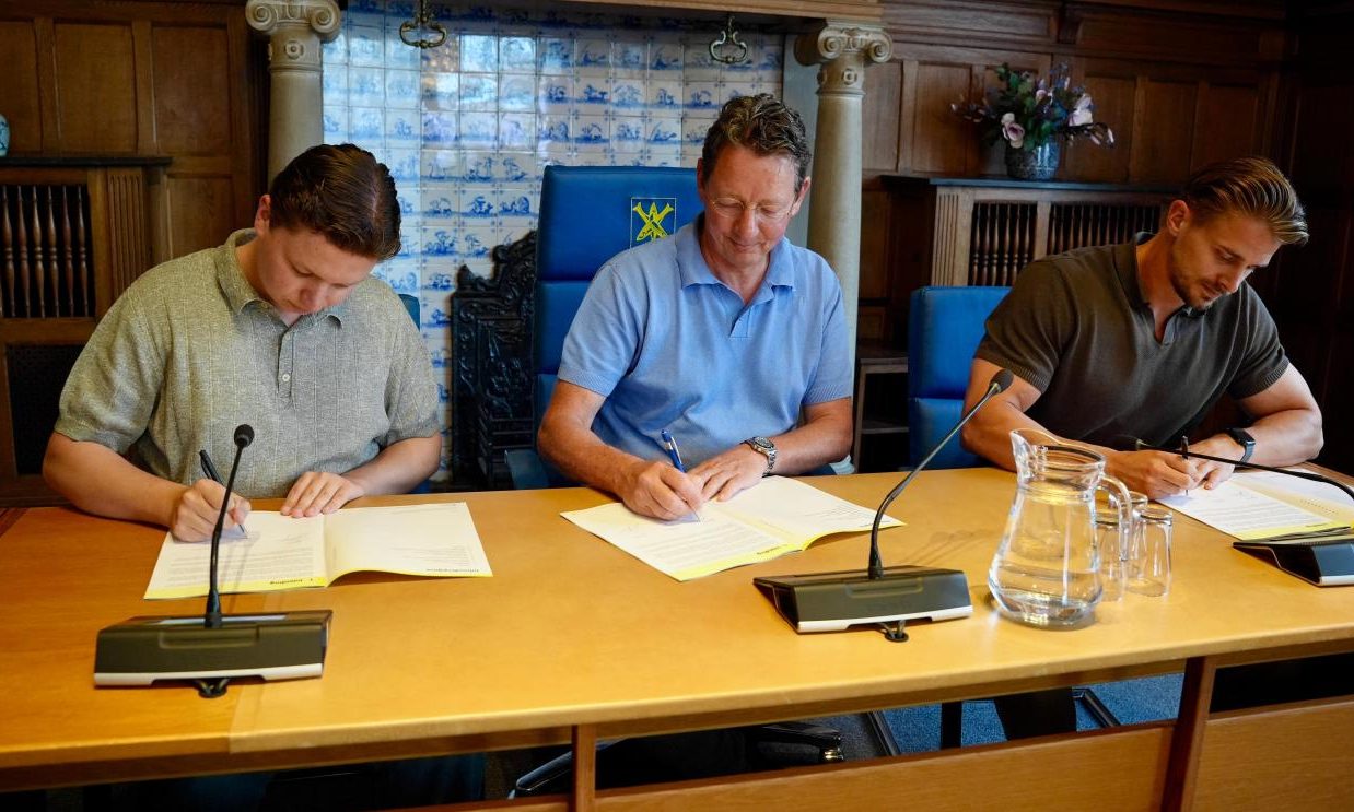 Ondertekening coalitie akkoord 2026-2030 Gemeente Zandvoort