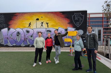 VVD Haarlem op bezoek bij sportverenigingen